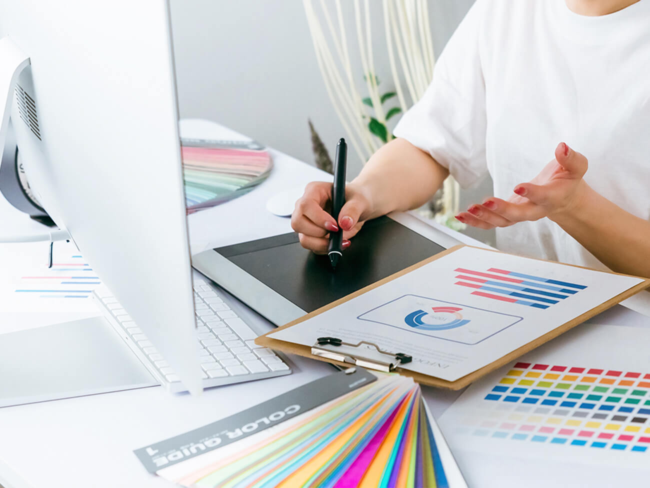 名刺・チラシの制作　ユニークさを+（プラス）画像